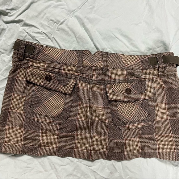 Guess Jeans Plaid Mini skirt size 28/S - Picture 2 of 3